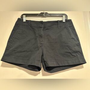 Vineyard Vines Sz:6 Black Classic Chino Stretch Casual Summer Preppy Shorts